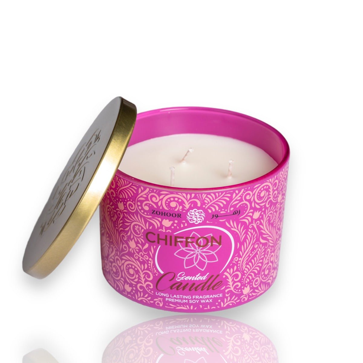 شمعة معطرة شيفون - Zohoor alreef SA
